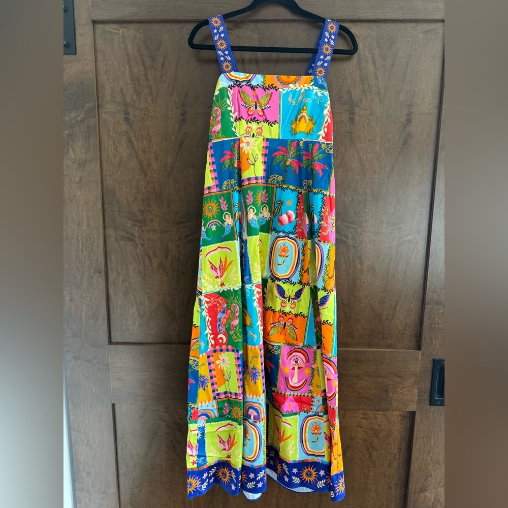 NWT Alden Adair Nirvana Maria Cotton Dress $228 Retail - Picture 2 of 4